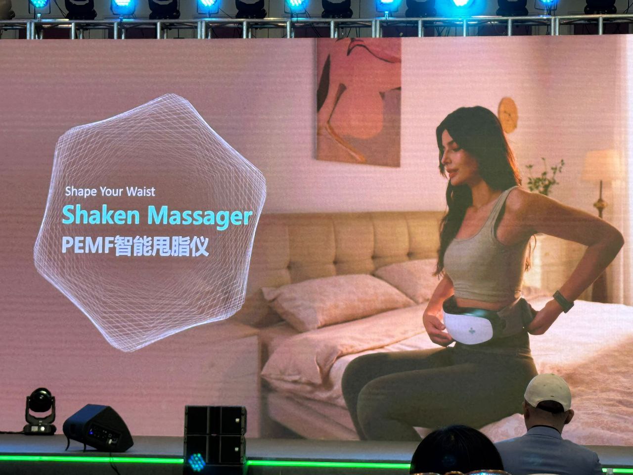 OlyLife PEMF Device in use